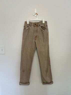 Guess by Georges Marciano Beige/Taupe Denim Jeans